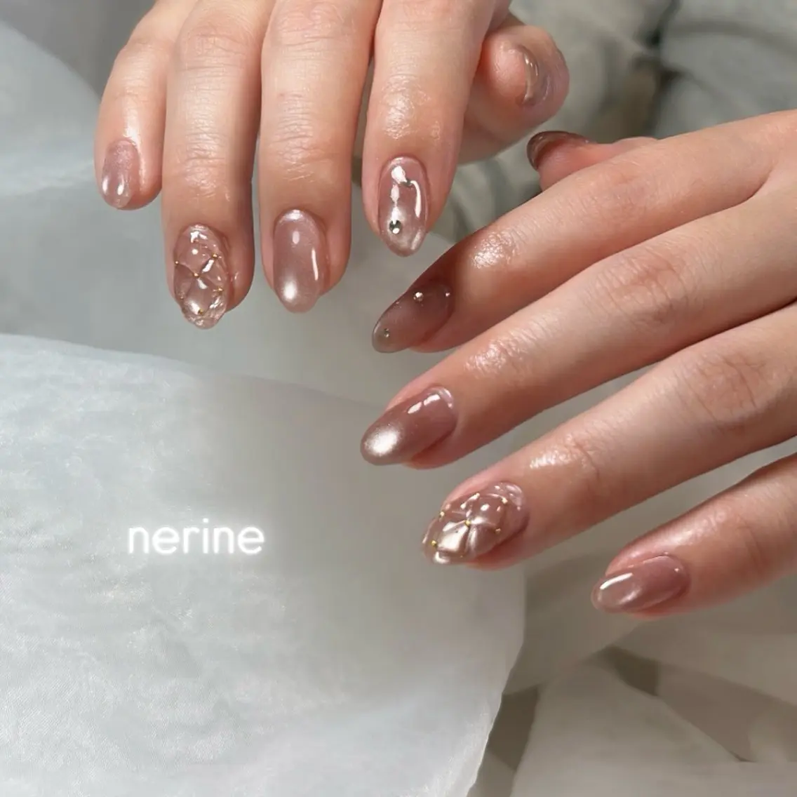 ネイル アートネイル ハンドネイル nail salon nerineのネイルデザイン