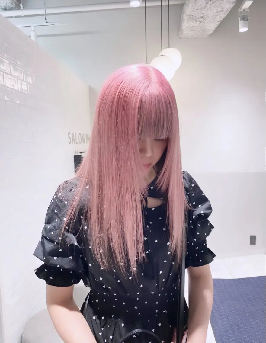 ロング カラー ヘアアレンジ メンズ ヘアカラー トリートメント ブリーチの髪様 MASATOのヘアスタイル