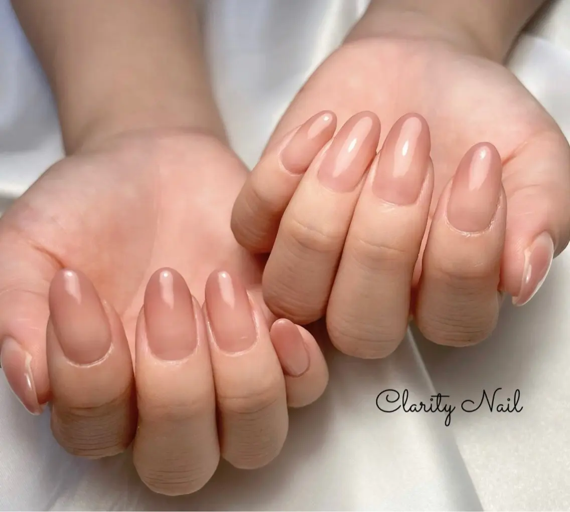 ネイル グラデーション ハンドネイル Clarity Nailのネイルデザイン
