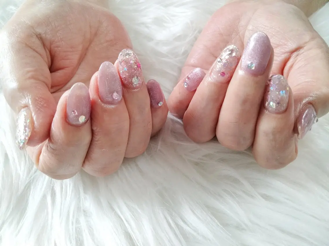 ネイル ジェルネイル パラジェル ハンドネイル ハンドケア Beaubie nailサロンのネイルデザイン