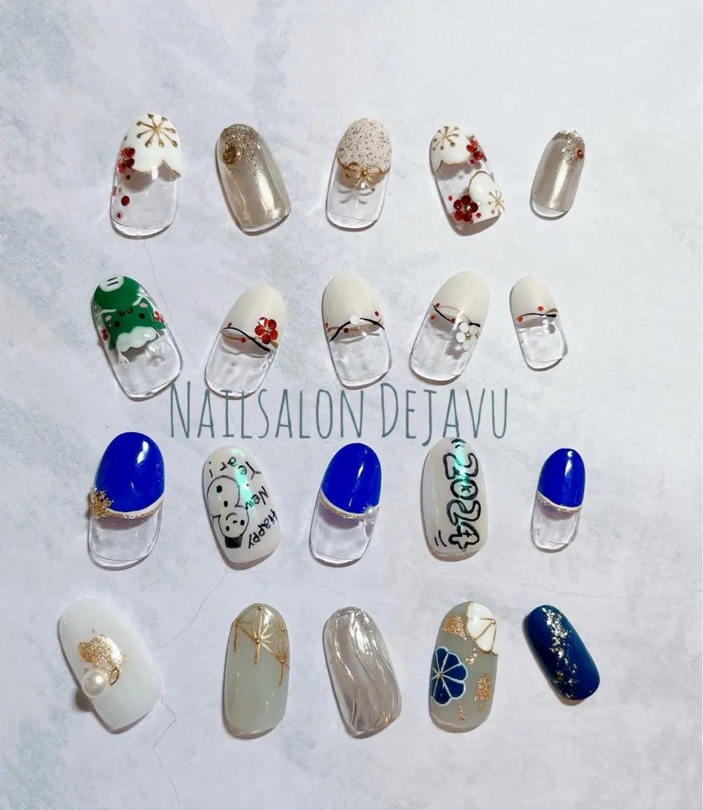 ネイル ハンドネイル Nail salon Dejavu 🌿のネイルデザイン