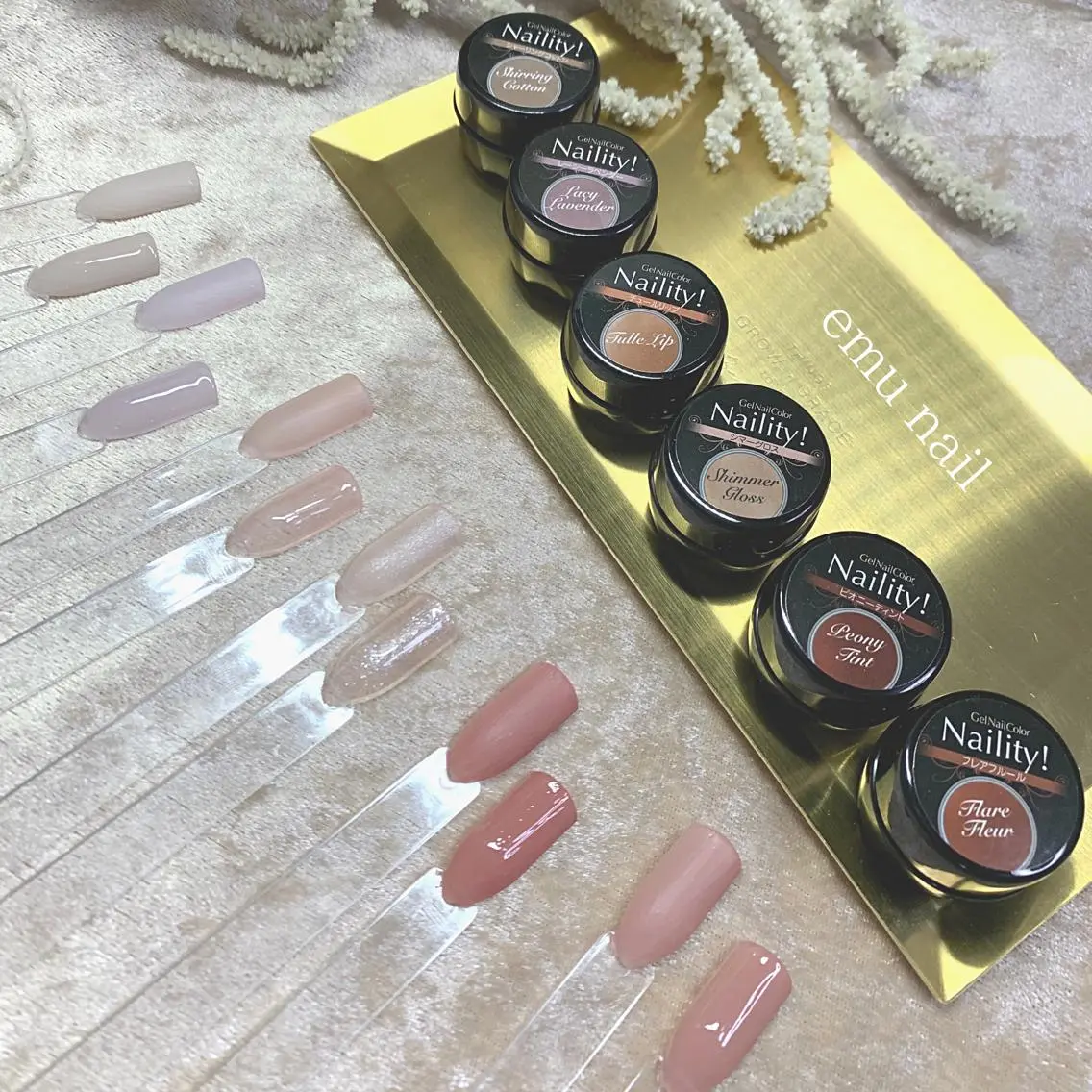 ネイル マットネイル ワンカラーネイル 春ネイル emu nailのネイルデザイン