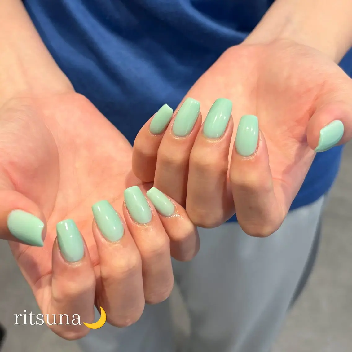 ネイル ハンドネイル ritsuna🌙 nail 堺筋本町のネイルデザイン