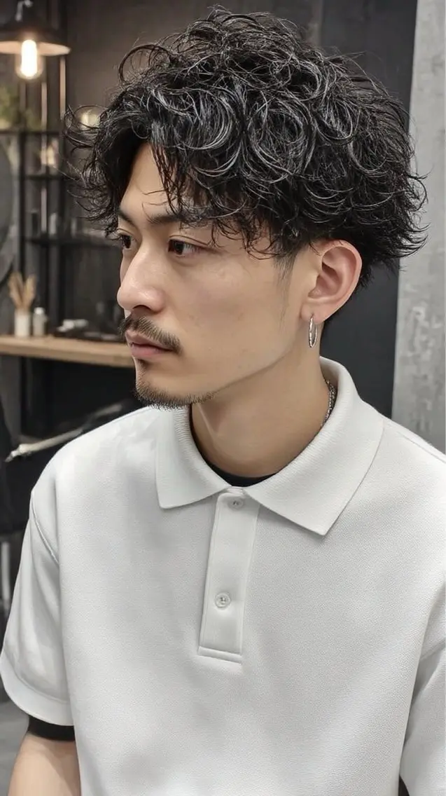 ショート カラー メンズ ヘアカラー 🍒モテ暖色カラー × うる艶✧ ゆなのヘアスタイル