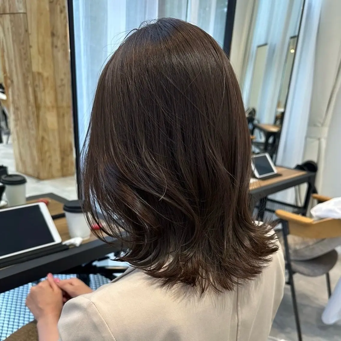 ミディアム 似合わせショート特化 /心斎橋/しゅがーのヘアスタイル