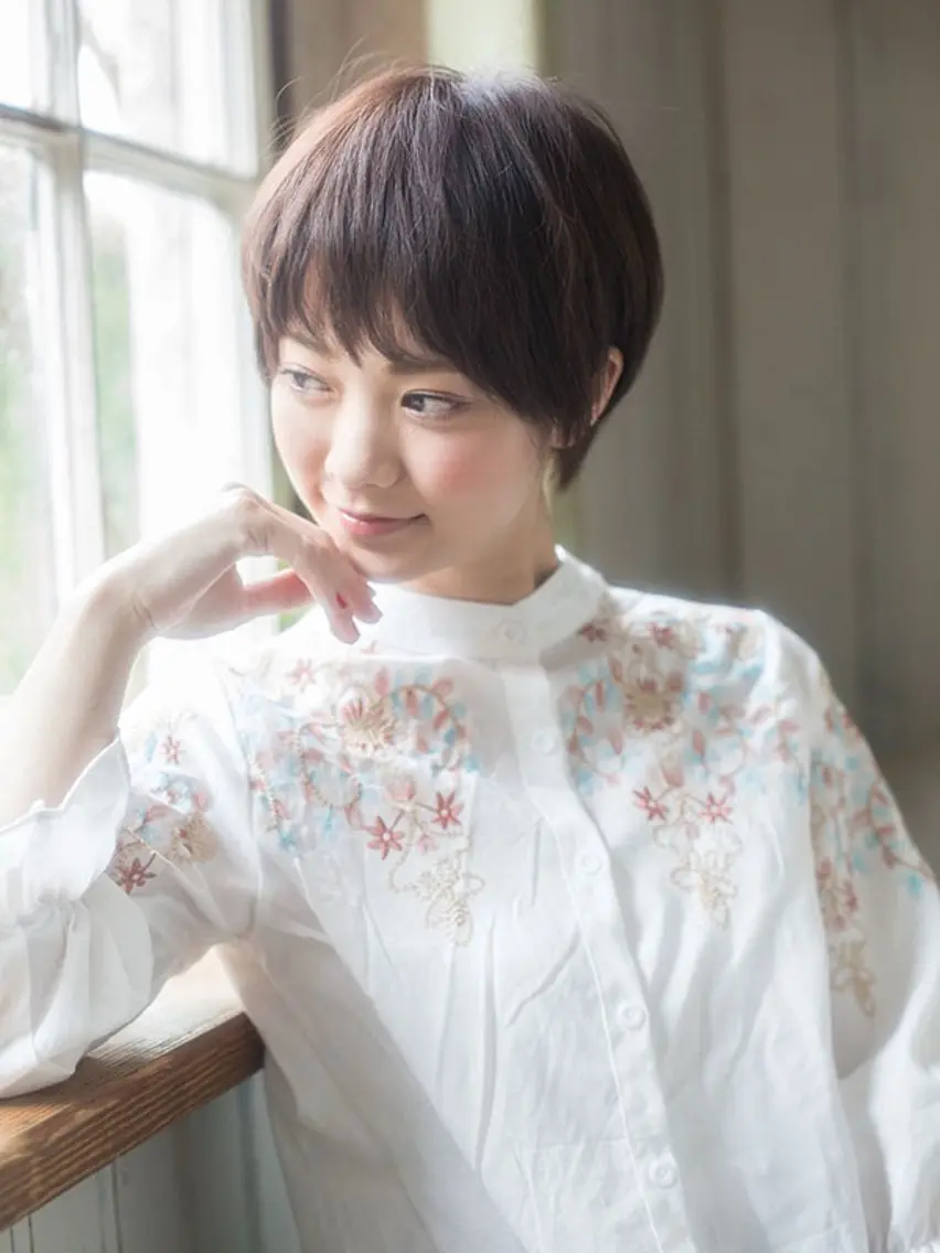 ショート ショートヘア 岡部 裕真のヘアスタイル