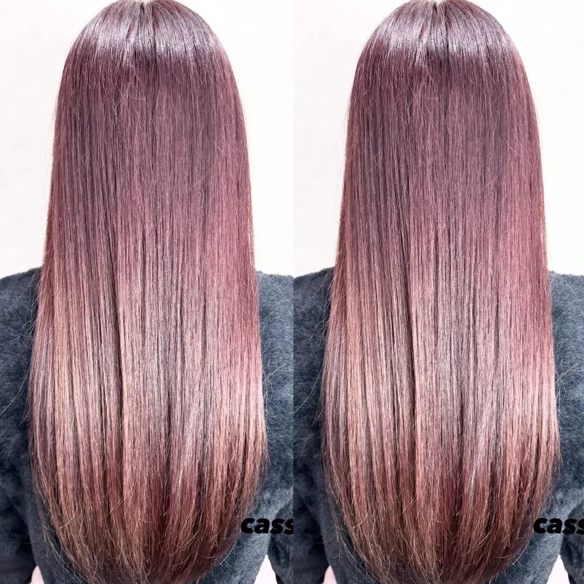 ロング カラー ブリーチ カシス レッドカラー 🫧大人艶髪🫧 タクミのヘアスタイル