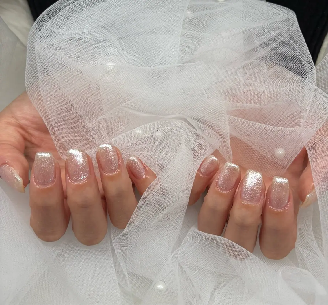 ネイル ワンカラーネイル ホワイト ハンドネイル NAILSALON ViViのネイルデザイン