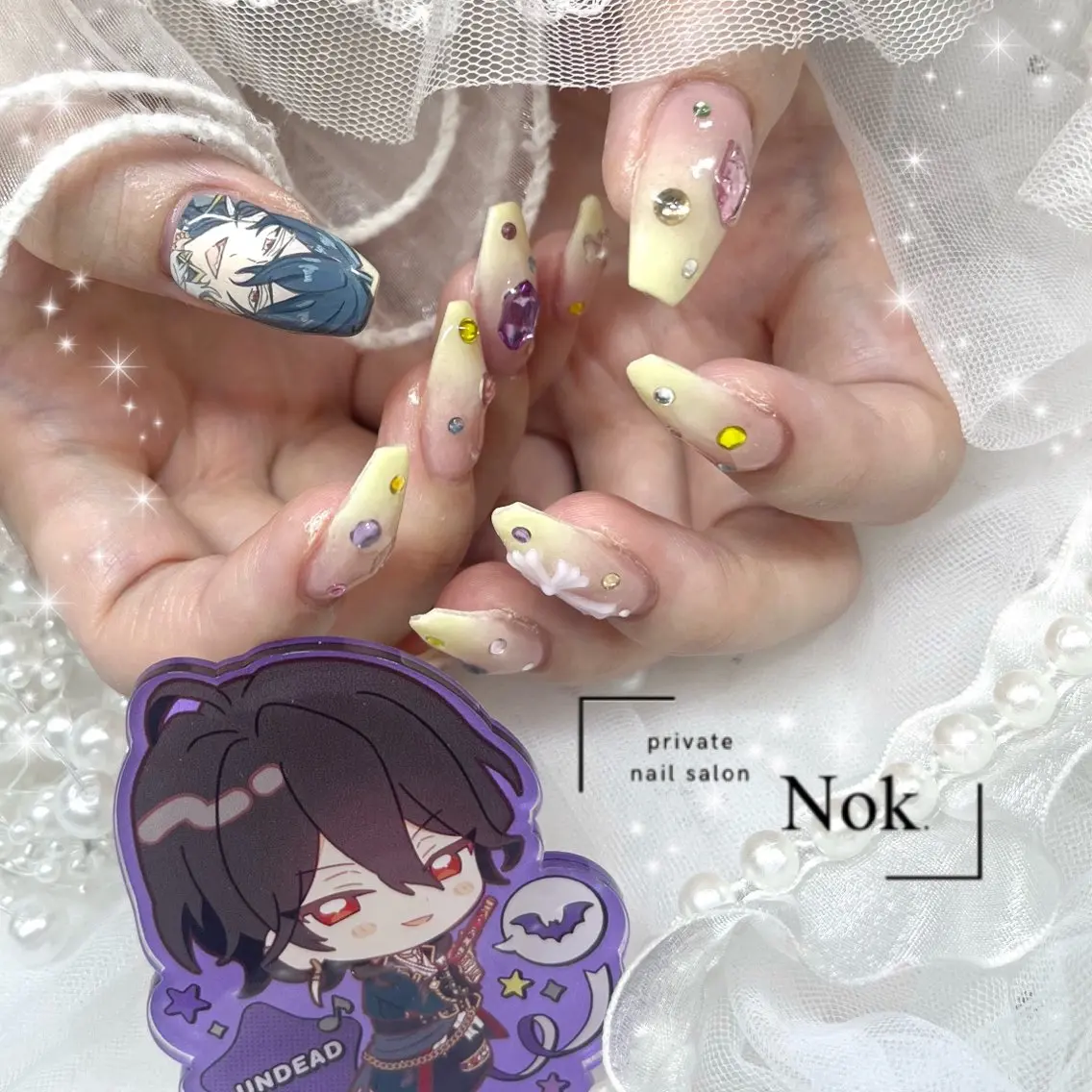 ネイル ハンドネイル 池袋痛ネイル Nok. 渡辺のネイルデザイン