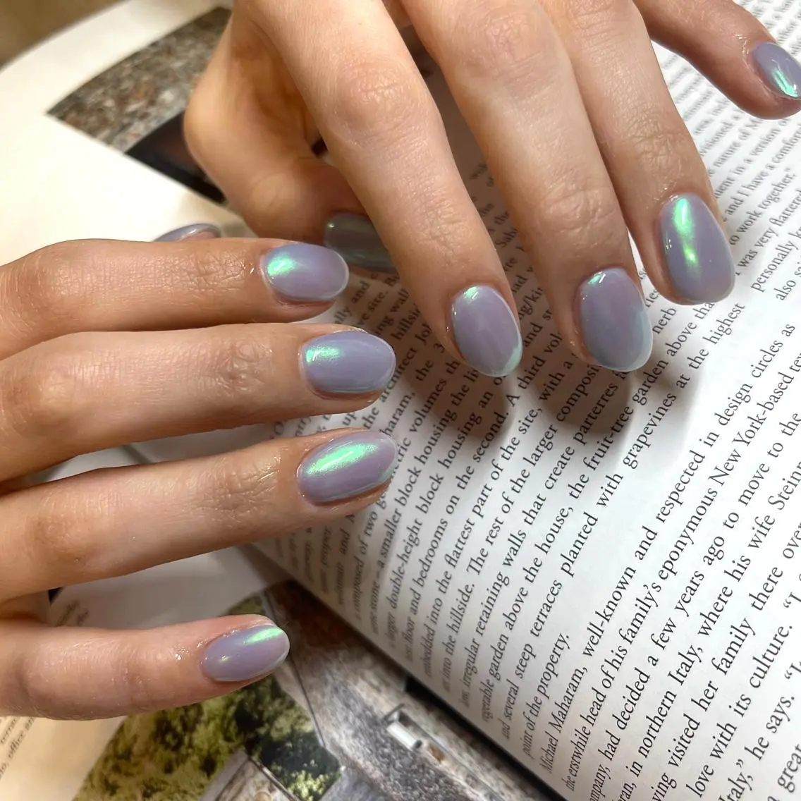 ネイル オーロラネイル MALU NAIL mayuのネイルデザイン