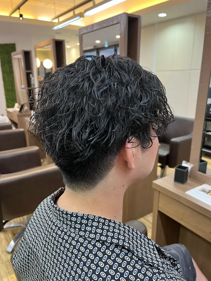 メンズ カット ヘッドスパ 鬼松沙弥 ❤︎メンズパーマのヘアスタイル