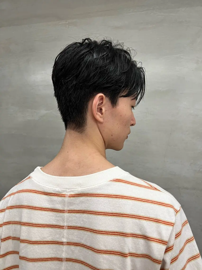 メンズ サカモト ナオミのヘアスタイル