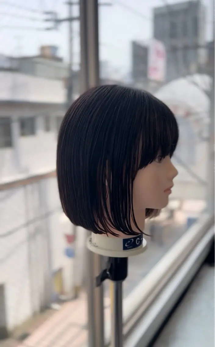 ミディアム ボブ 【メンズ特化型 美容師】白元優真のヘアスタイル