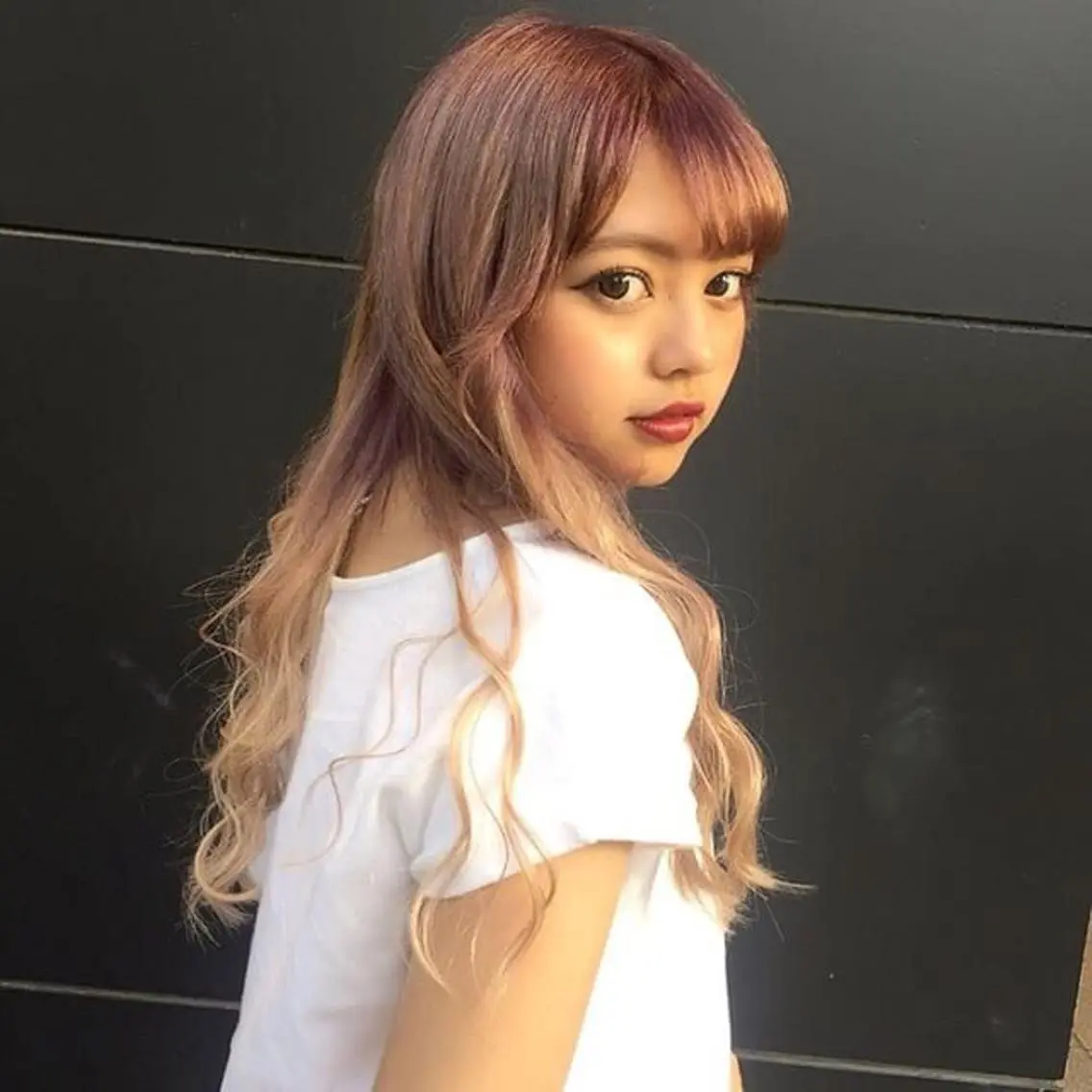 セミロング カラー BREK 袋井店のヘアスタイル