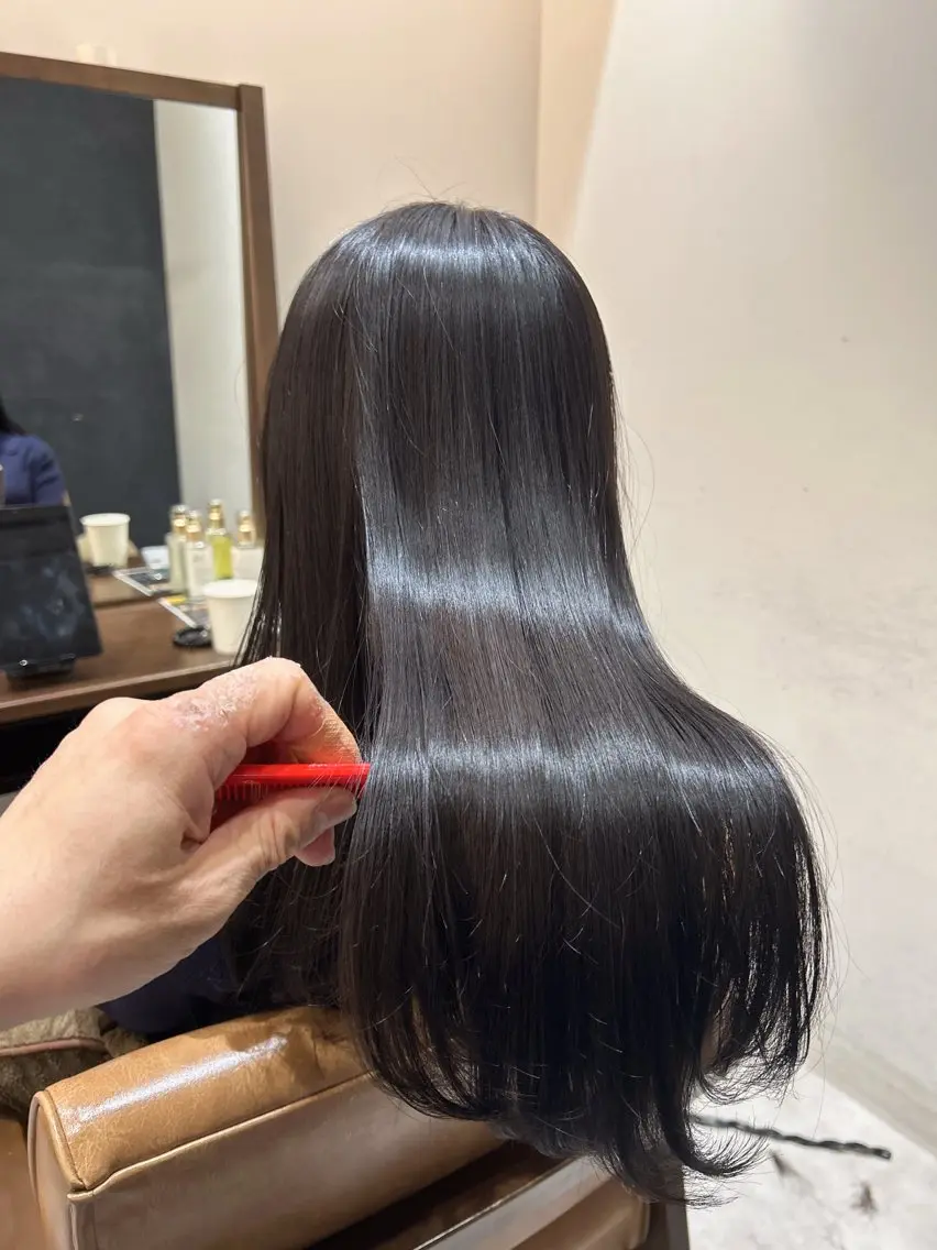 ロング カラー パーマ ヘアアレンジ カット 縮毛矯正 トリートメント ⭐️ハイクオリティ カラー杉本雄志⭐️のヘアスタイル