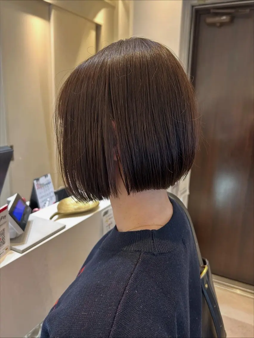 【U29限定】💫ボブスタイル💫➕Aujua美容液🫧どんなボブスタイルでも可能です🙆‍♀️の写真