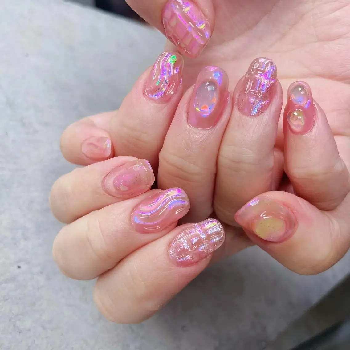 ネイル マツエク・マツパ ハンドネイル M. Shihoのネイルデザイン