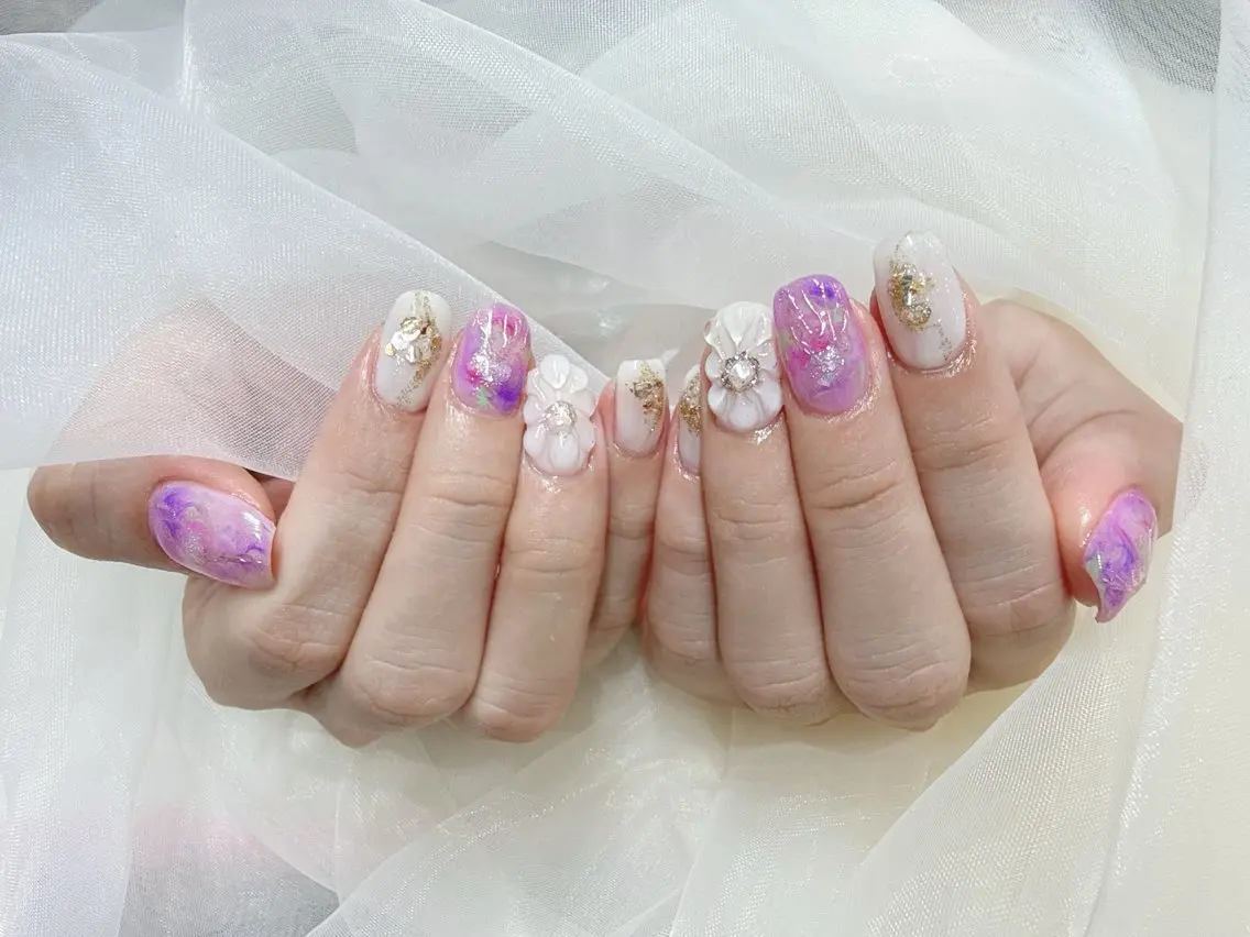 ネイル NailSalon✨ Écrinエクランのネイルデザイン