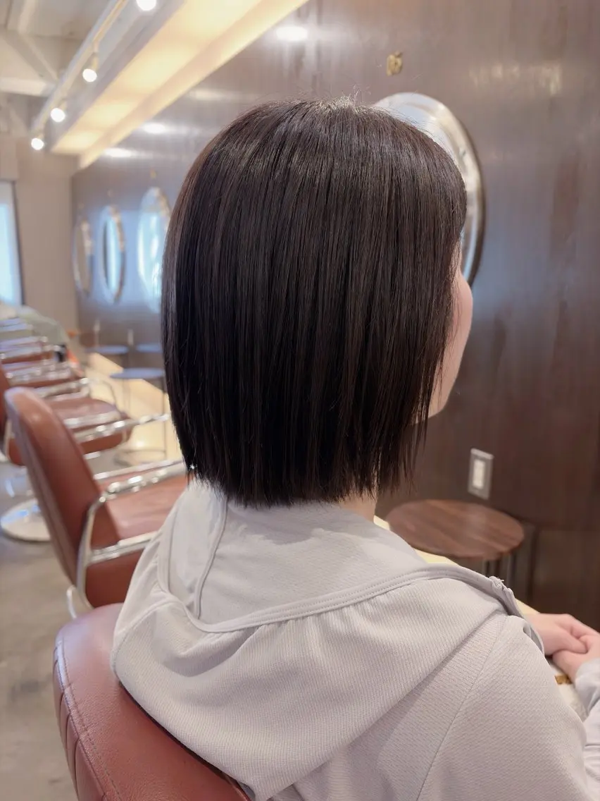 ショート カラー 艶髪/フリーランス 木山ゆかりのヘアスタイル