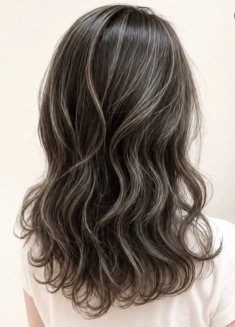 ロング カラー ヘアカラー 〔LaNA〕 Nozomiのヘアスタイル