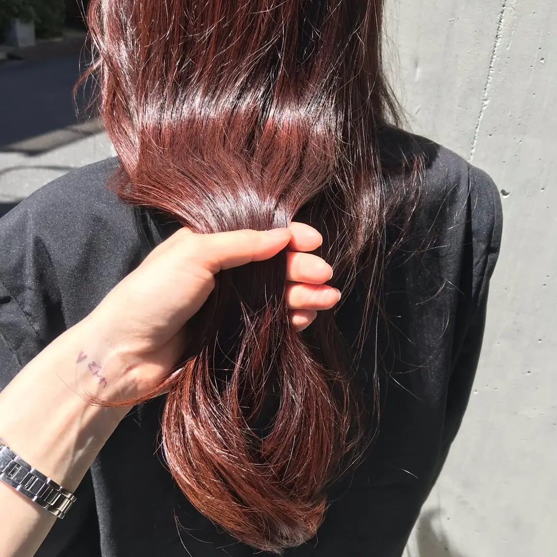 ロング カラー もりたみかこ 美容師お休み中のヘアスタイル