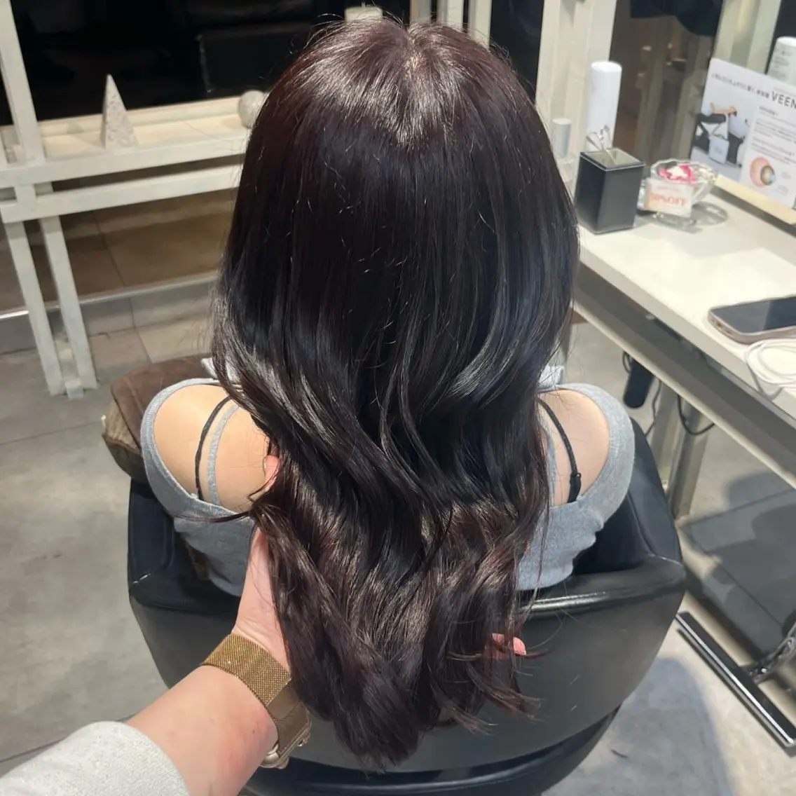 ロング カラー ヘアカラー トリートメント 🎀愛されモテ カラー🎀/moeのヘアスタイル