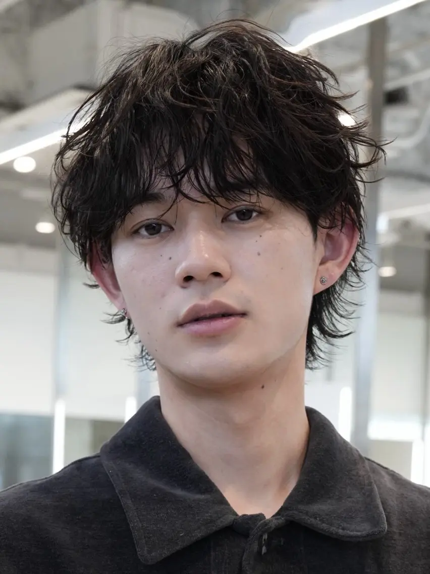 パーマ メンズ カット 無料イノウエのヘアスタイル