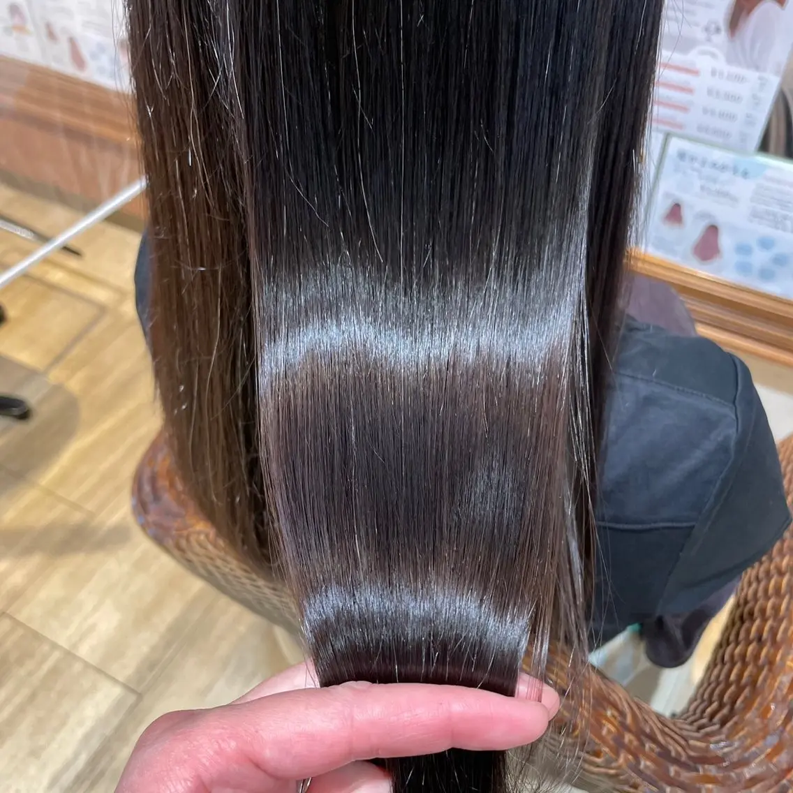 ミディアム カラー パーマ 髪質改善縮毛矯正 美容師✂️山崎竜二のヘアスタイル