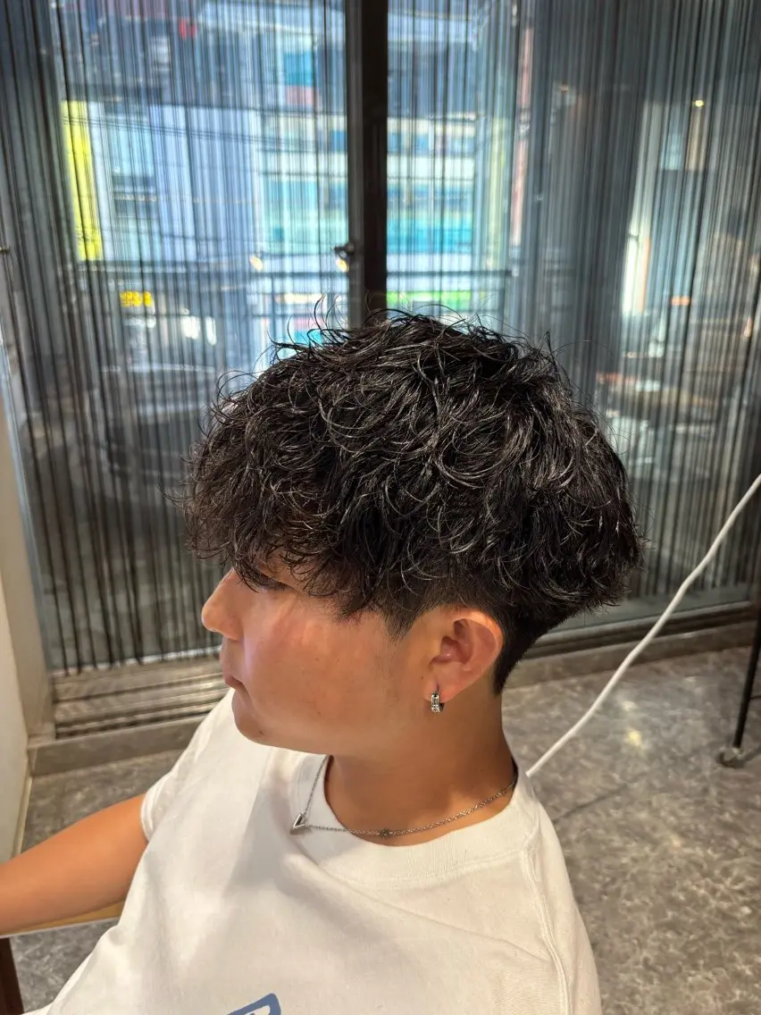 メンズ カット パーマ mens salon NOIのヘアスタイル