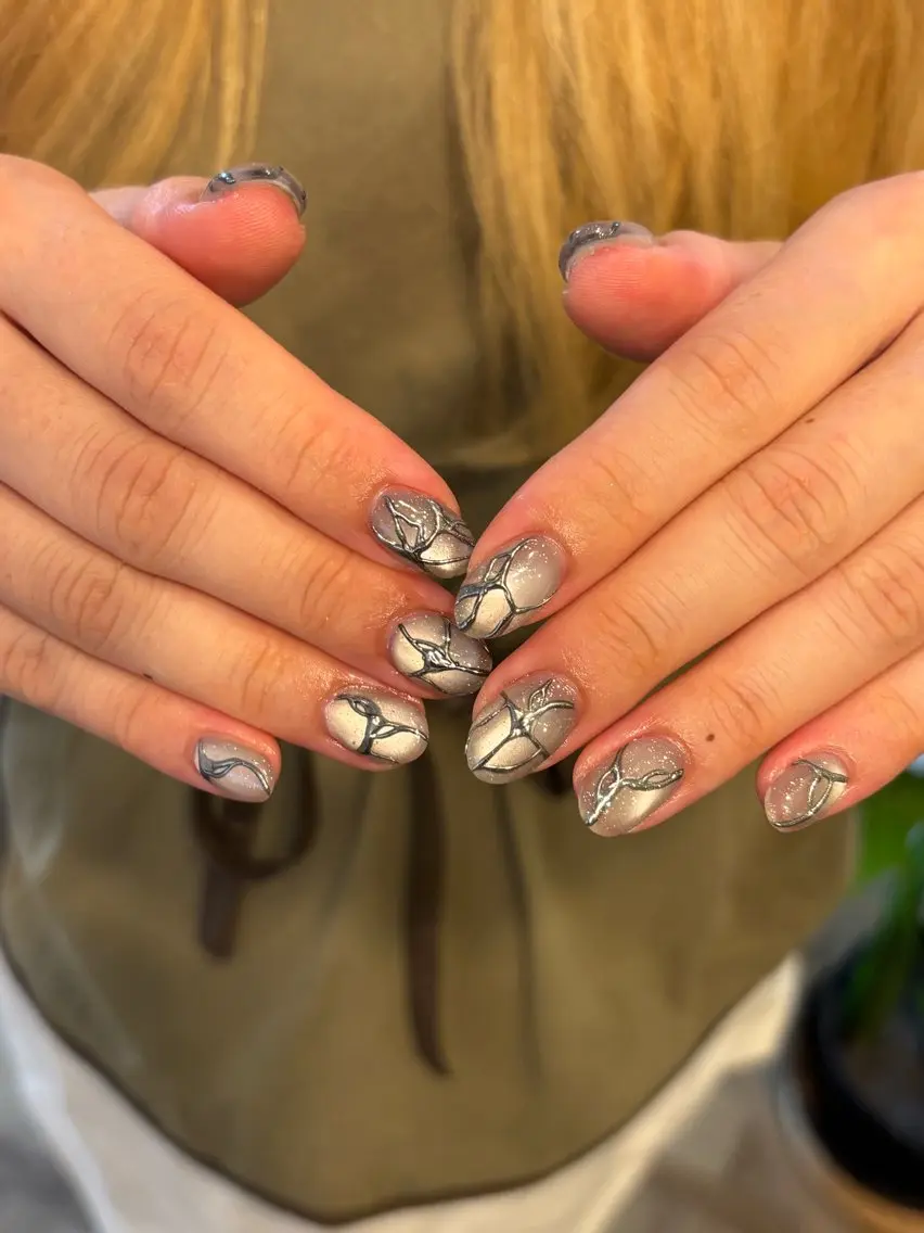 ネイル ハンドネイル Hal nail 立川mitsukiのネイルデザイン