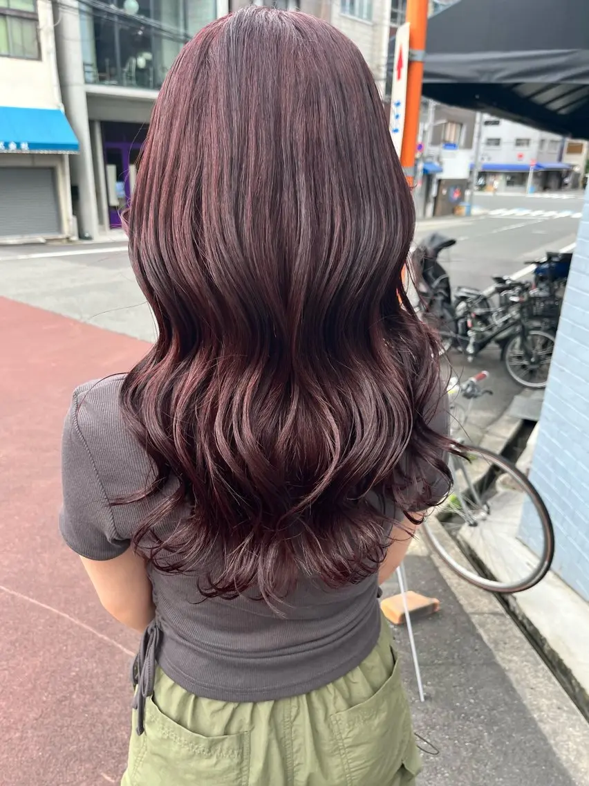 ロング 藤倉なつみ/ パーマモデル様募集中のヘアスタイル