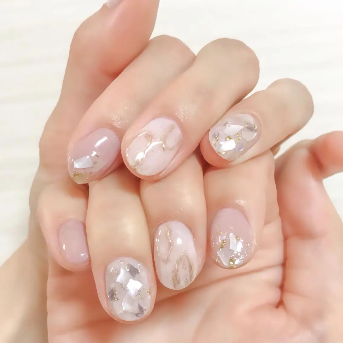 ネイル カジュアル ジェルネイル ニュアンスネイル 春ネイル Nyanco Nailのネイルデザイン