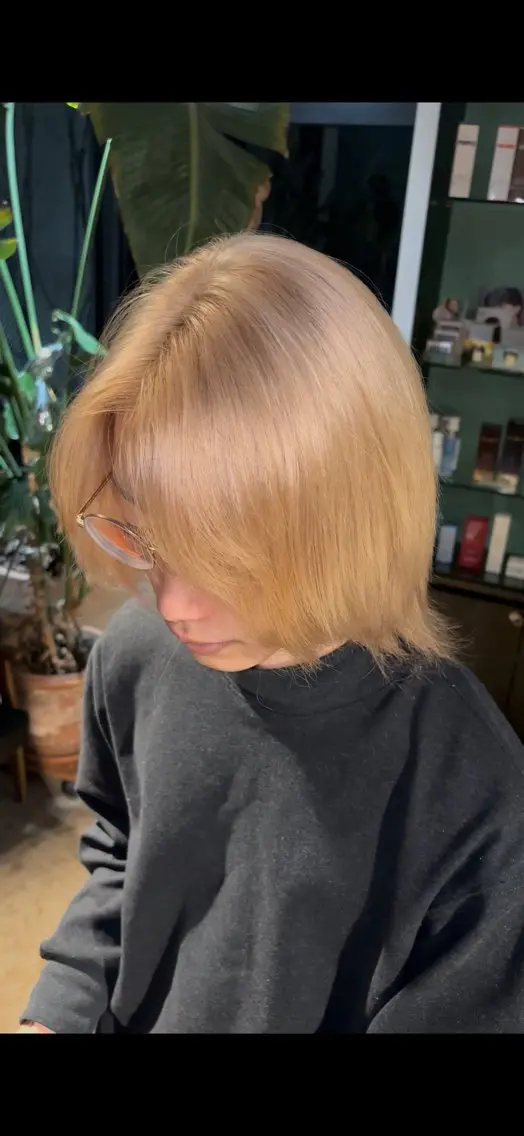 ミディアム カラー メンズ ヘアカラー 🌀メンズパーマ🌀 平川海夢のヘアスタイル