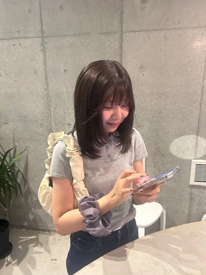 カラー 高林 ココのヘアスタイル