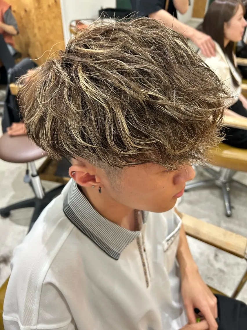 カラー メンズ カット ヘアカラー 《海外ヘア特化》 早川 愛斗のヘアスタイル