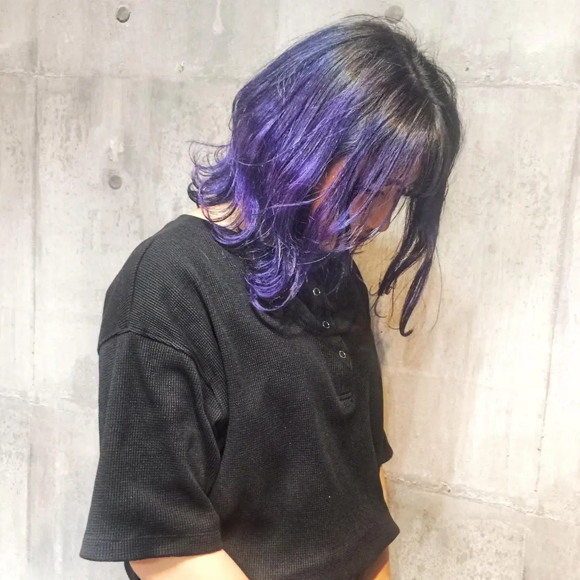 カラー ブリーチ/ウルフ特化 渋谷カルチャー交差点のヘアスタイル