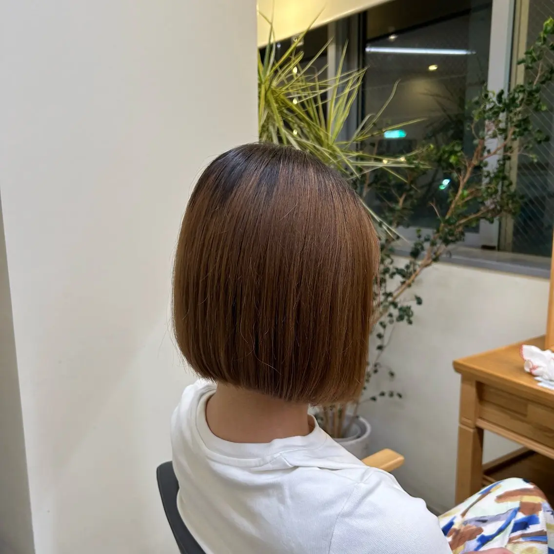 ミディアム ボブ 村上 一葉のヘアスタイル