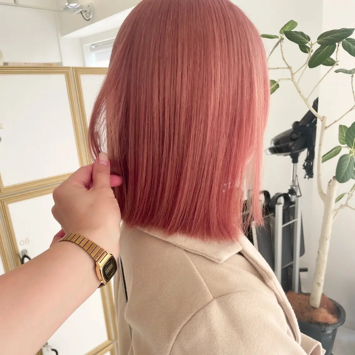 ミディアム ヘアカラー トリートメント 似合わせヘア🤍 面田法子のヘアスタイル