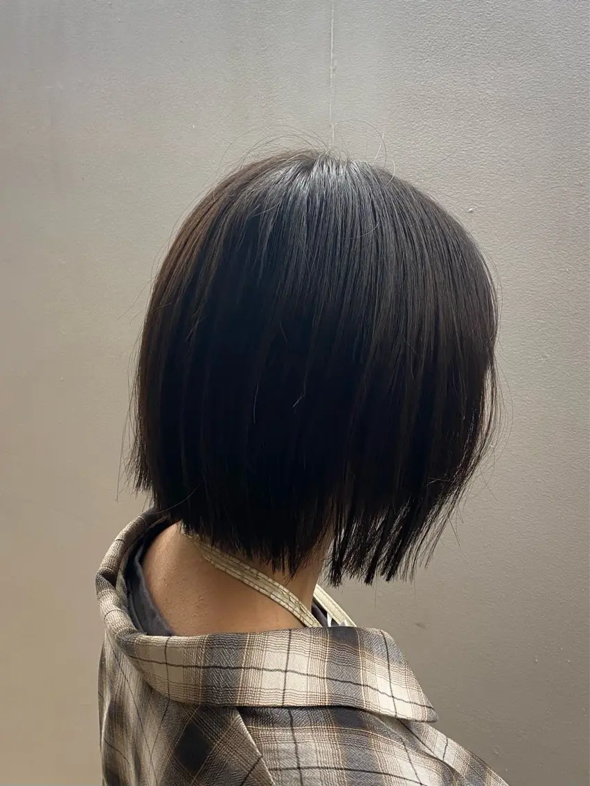 ミディアム ボブ ヘアカラー 壱成/髪質改善/ カラーモデル募集中のヘアスタイル