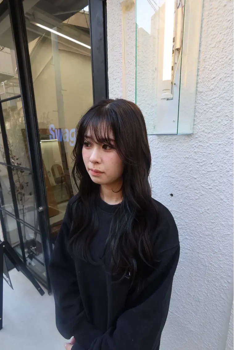 ロング カラー momo / カラー、カットモデルのヘアスタイル