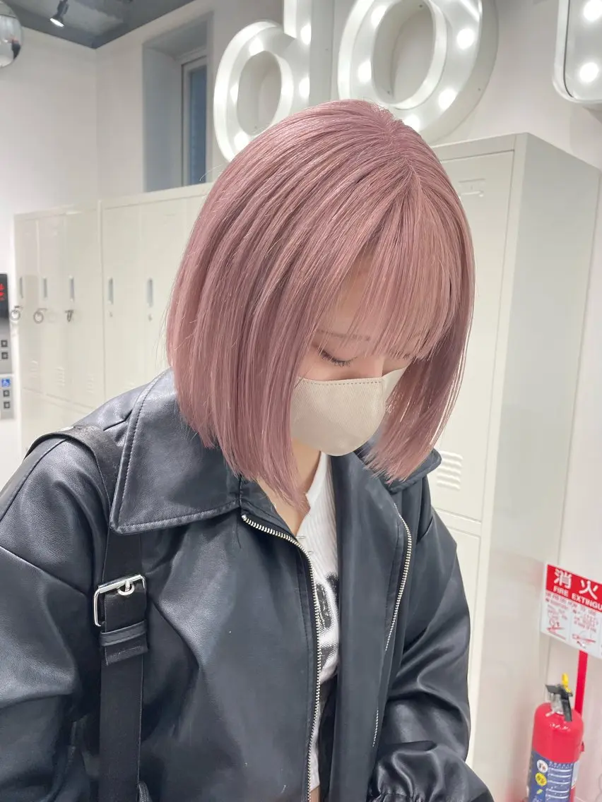 【ブリーチありピンク🎀】都内に行かずにレベルの高いピンクカラーをやりたい方は是非お任せ下さい✨🥺の写真