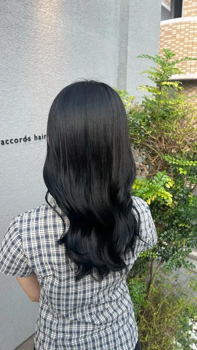 [ロングヘアの方限定]ブリーチなしワンカラー🌟 (白髪染め🉑)の写真