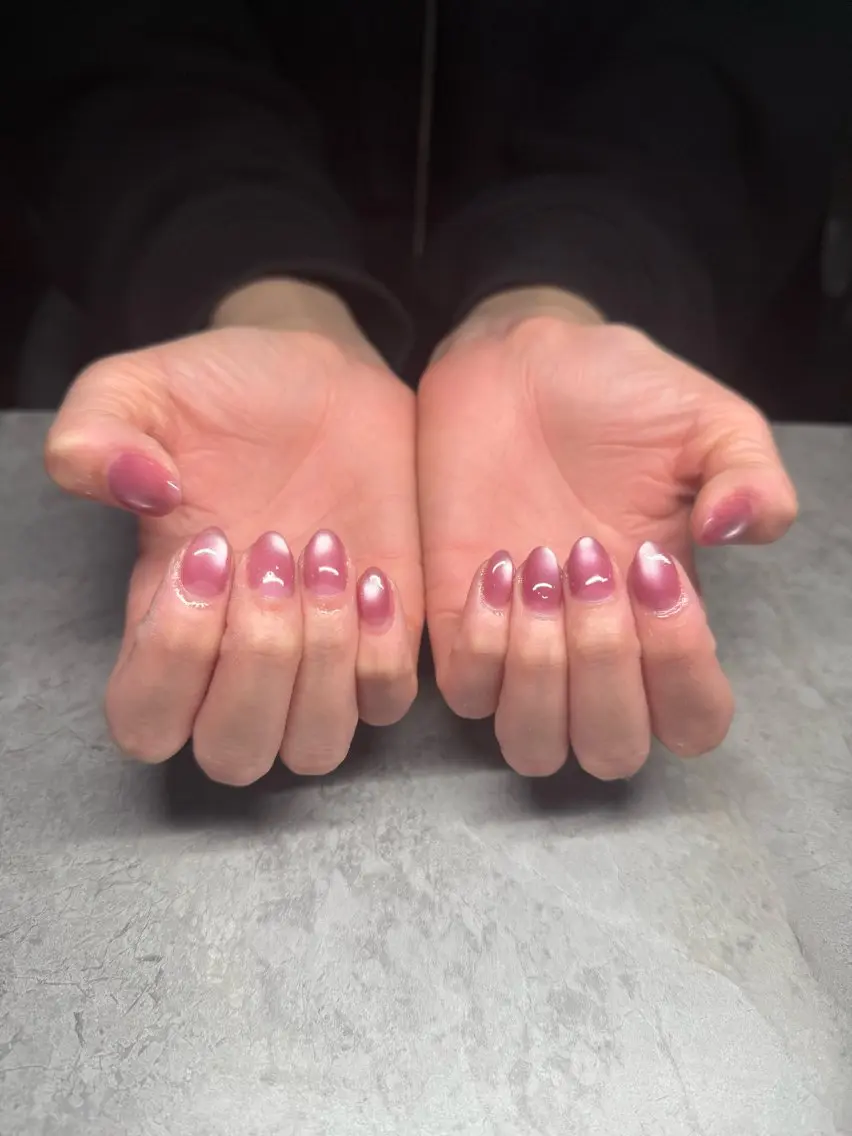 ネイル ビー玉ネイル ハンドネイル IROHA NAIL 美優のネイルデザイン