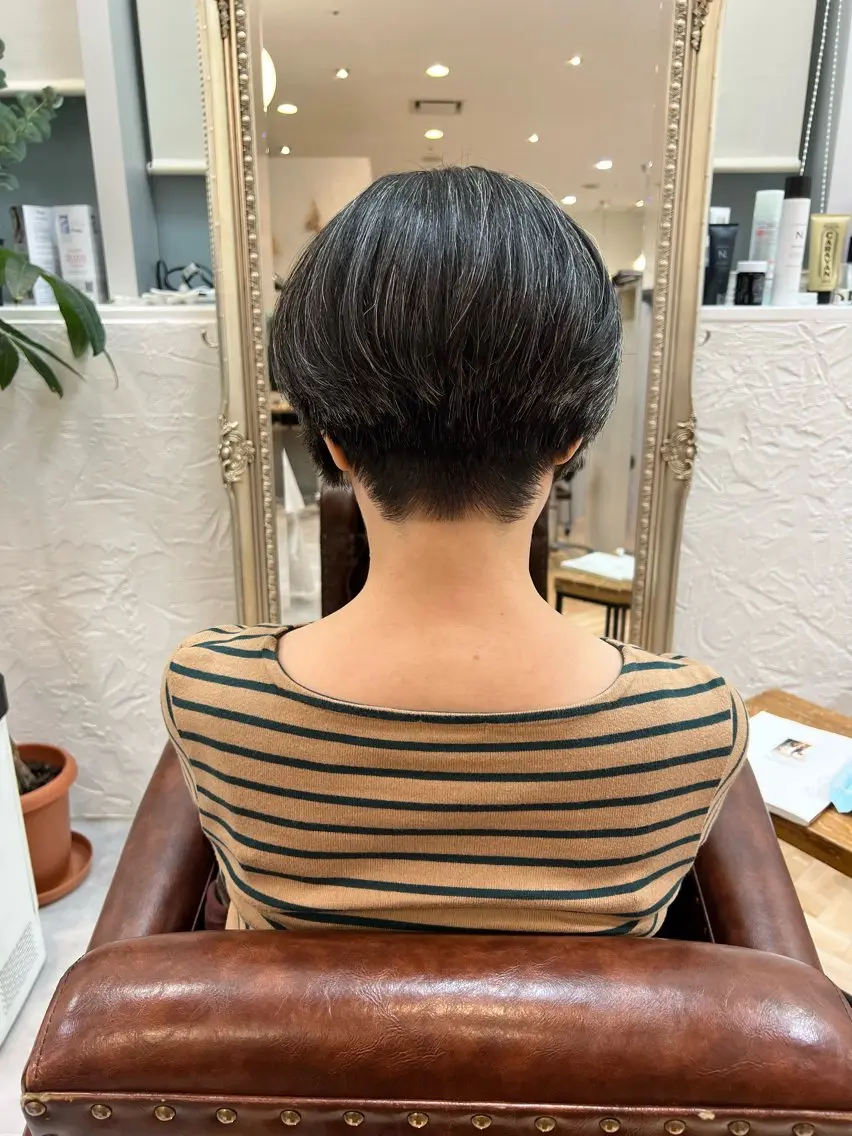 ショート ショートヘア 佐藤 あんなのヘアスタイル