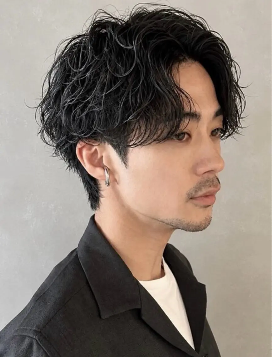 メンズカット+ツイストスパイラルパーマ💇‍♂️🌀（3cm以上カットOKな方）の写真
