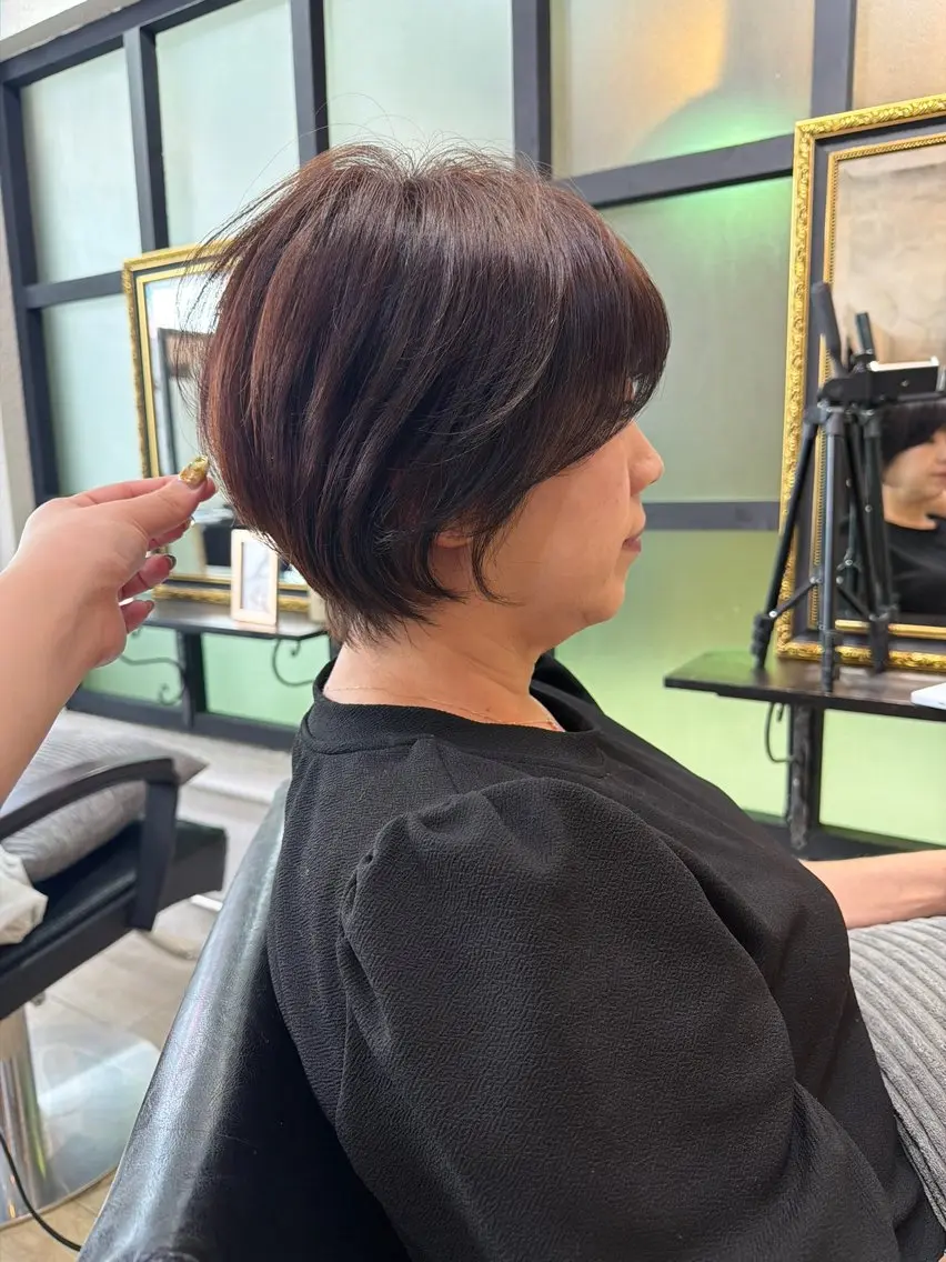 ショート カラー ヘアカラー 似合わせカット指名率 NO.1/髪質改善のヘアスタイル