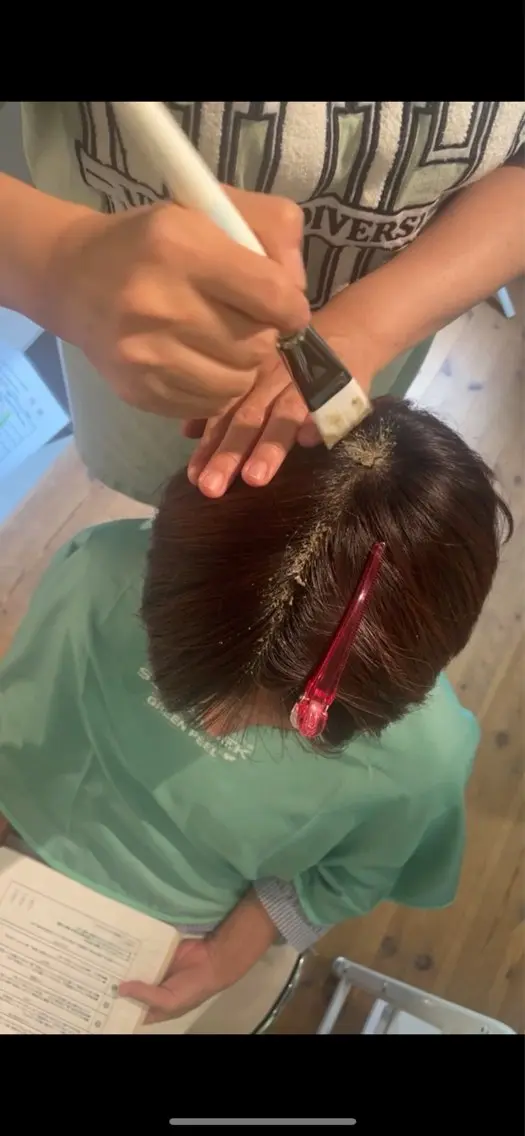 ヘアブーストトリートメントの写真