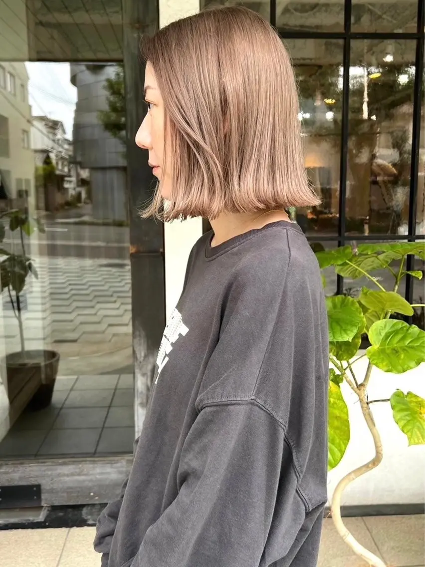 カラー ヘアカラー 渡部 仁のヘアスタイル