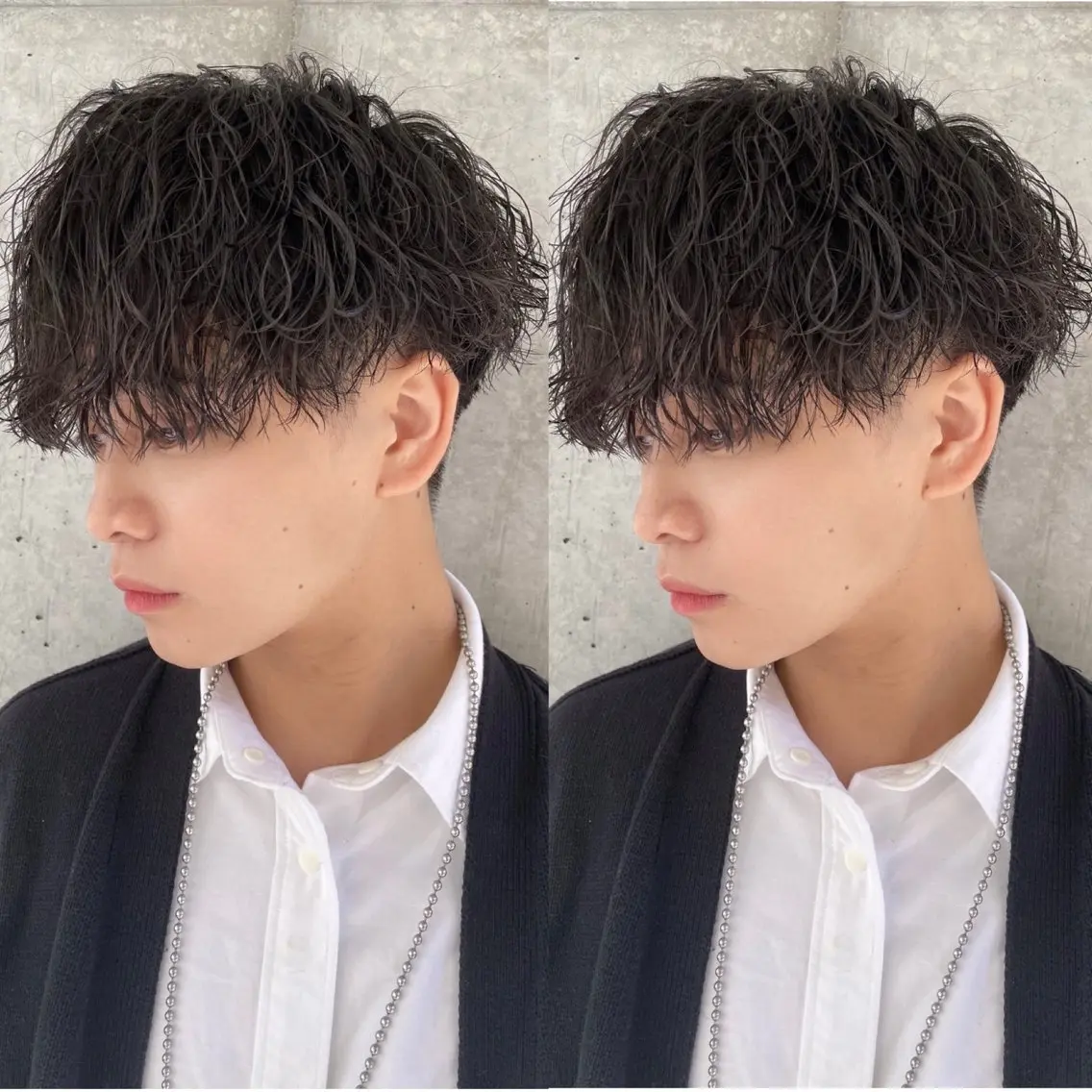パーマ メンズ パーマ 🔥波巻き/ツイスパ 特化🔥メンズパーマのヘアスタイル