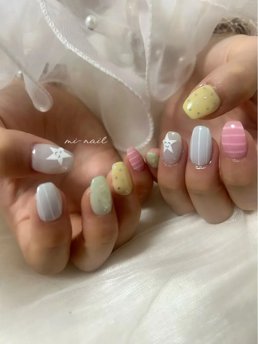 ネイル ハンドネイル ..mi-nail ..のネイルデザイン